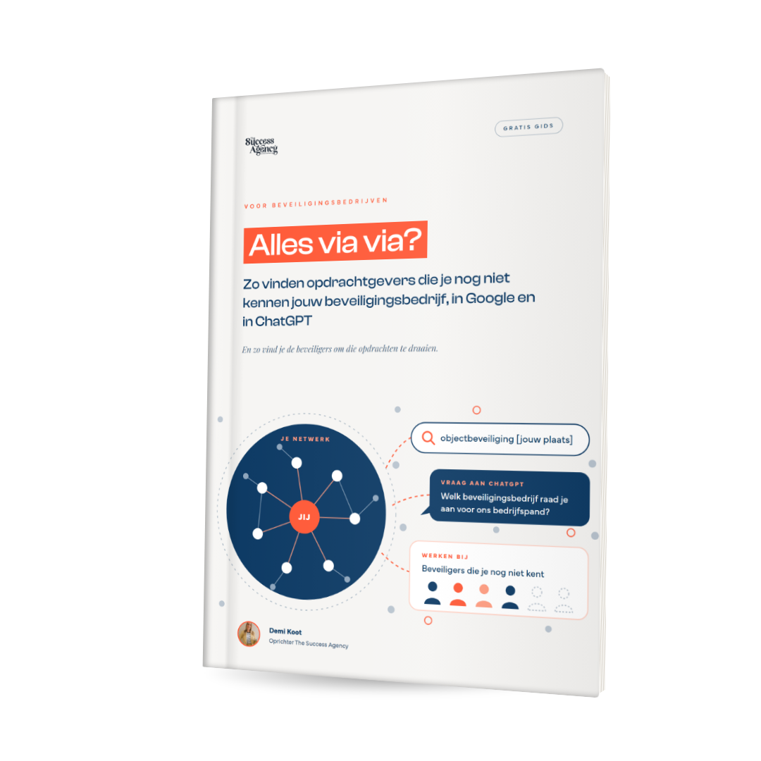Gratis gids voor Beveiligingsbedrijven: Alles via via?