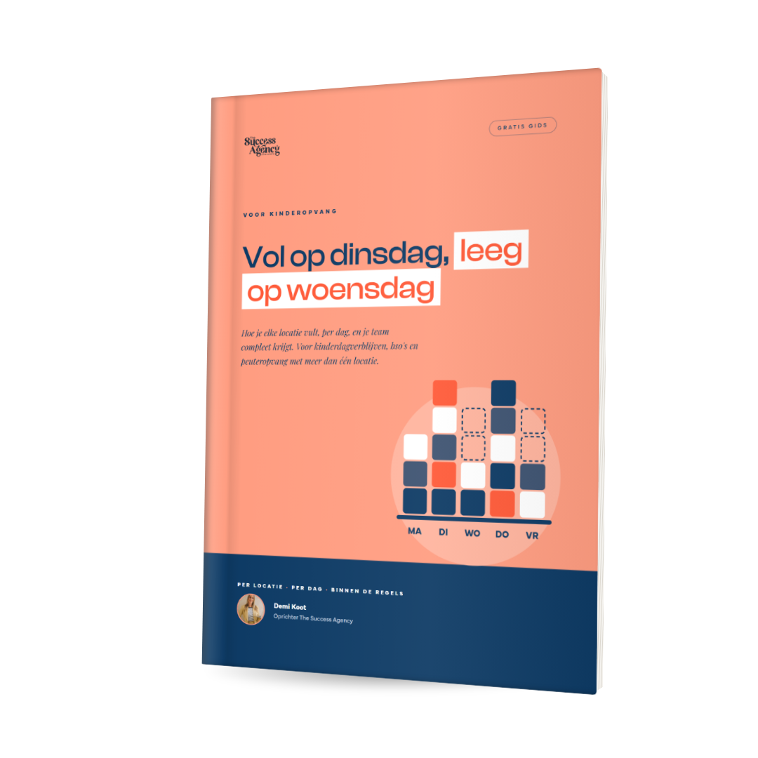 Gratis gids voor Kinderopvang: Vol op dinsdag, leeg op woensdag