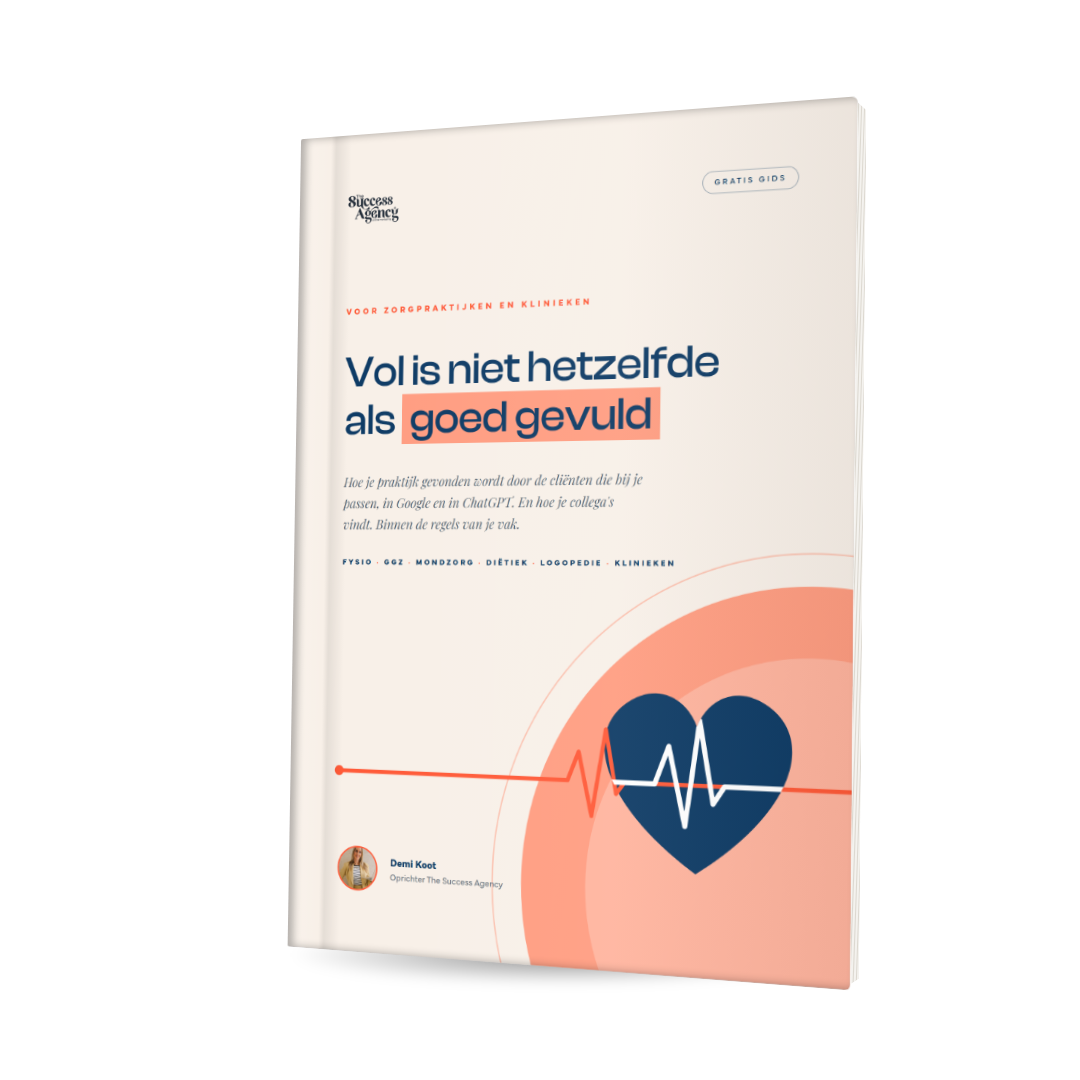 Gratis gids voor Zorgpraktijken en klinieken: Vol is niet hetzelfde als goed gevuld